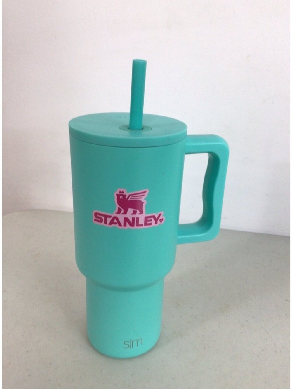 Simple Modern Trek Insulated Mug Handle Straw Lid Cup Stainless Steel 30 oz